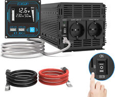 EDECOA Convertisseur 12V 220V