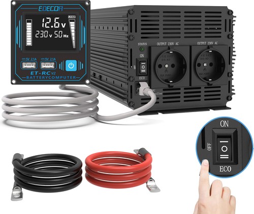 Edecoa convertisseur 12v 220v - 12v,