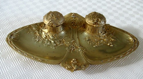 Guénardeau double encrier - j.,
