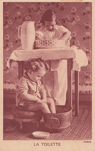 Cpa hygiene toilette - cpa,