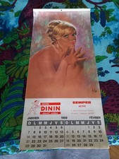 Calendrier Aslan Pin Up 1968