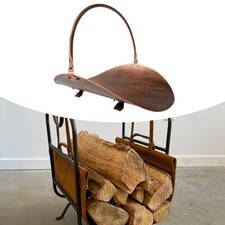 Porte-bûches pour cheminée