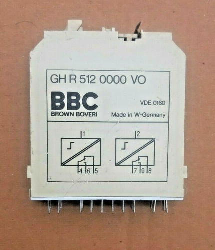 Bbc brown boveri ghr 512 - brown, 0000