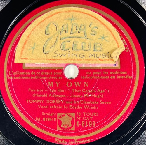 Tommy dorsey own you re - :, /