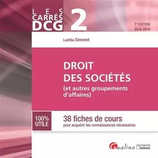 DCG 2 Droit des societés (et