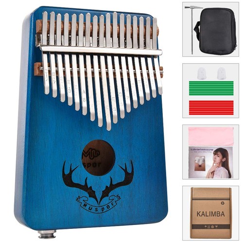 Kalimba touches acajou - 17, en