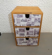 BOITE A TIROIRS EN BOIS