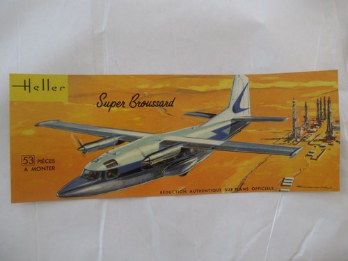 Publicité sur carton heller - carton,