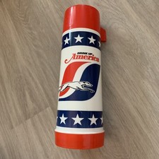 Thermos Drink Up America - Vintage 70’s 80’s Made In usa Bus Auto 