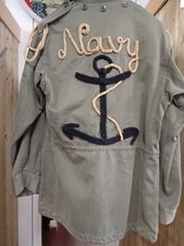 veste militaire kaki 4 poches armée française 1964 customisé 88C made France