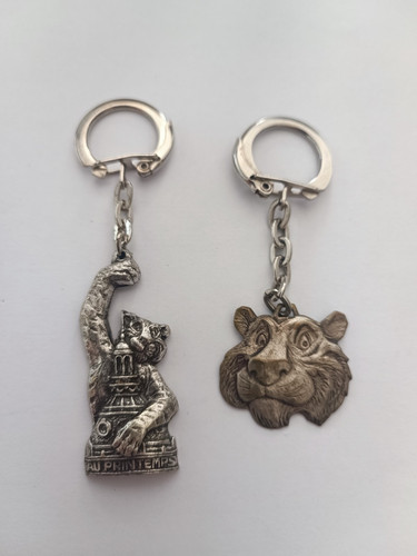 Porte clés automobile tigre - 2,