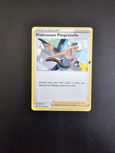Carte pokémon professeure - pokémon,