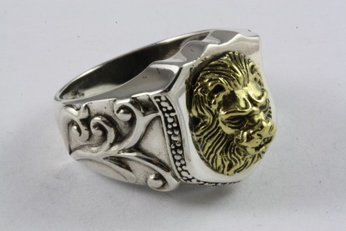 Lions lion anneau style biker - lions,