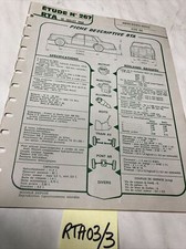 Fiche technique automobile Mercedes 250SE édition 1968 RTA 250 SE