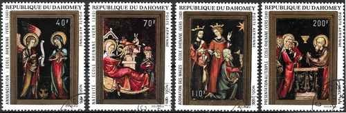 Timbres religion noël arts - noël,