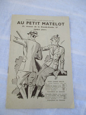 Catalogue de vente ancien