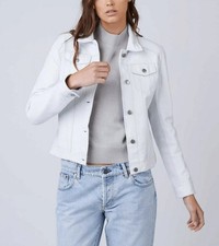 Veste blanche pour femme en
