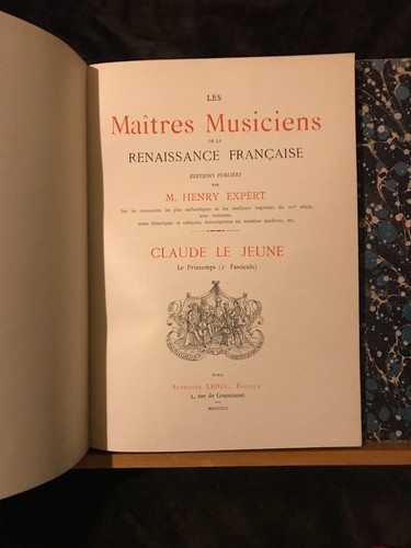 Lejeune printemps partition - lejeune,