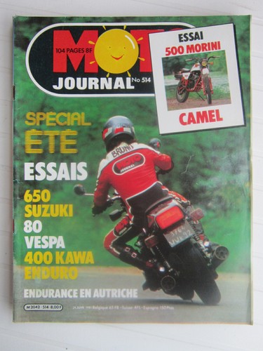 Moto journal 514 suzuki - 514, /