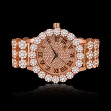 Real Diamond Rose Gold Custom