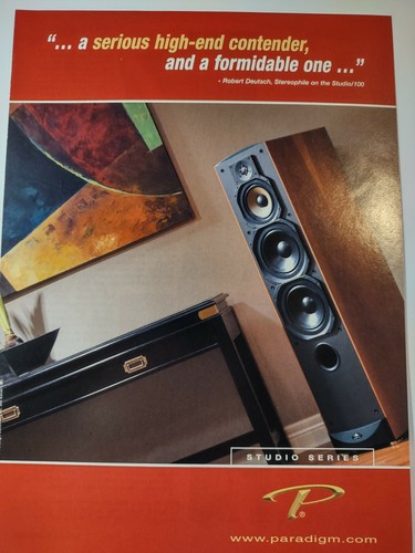 Paradigm studio series speaker - series,