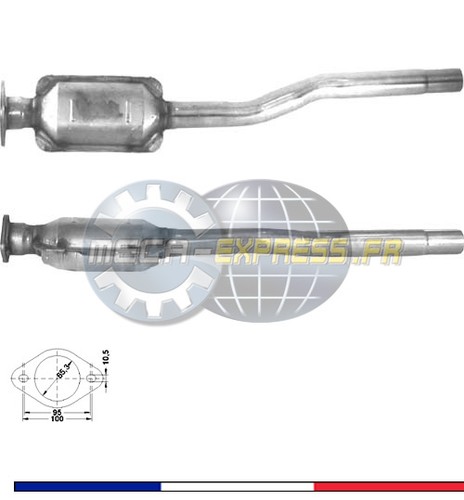 Catalyseur pour renault laguna - pour,