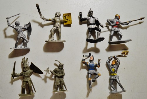 Lot figurines moyen age - de, 8