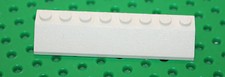 Lego White Slope 45 2x8 ref 4445 set 10215 10019 10129 10240 7676 10195 7163 ...