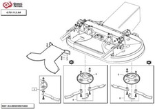 Kit Disque Droit Mulching +
