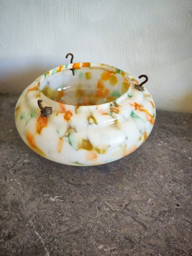 Plafonnier ancien verre - en,