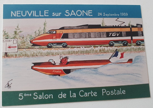 Cartes postales cpa tgv - postales,