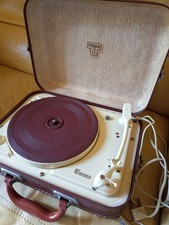 Électrophone TEPPAZ, années 1950.VINTAGE.  Parfait état de conservation , Marche