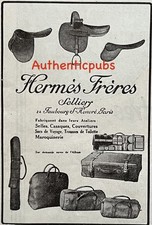 PUBLICITE HERMES SELLIER SELLE