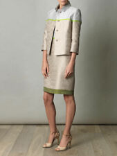 Magnifique tailleur robe MAX MARA Beige, gris, vert taille 42/44 Ita 46 US 12
