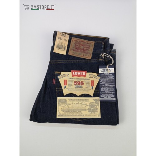 Jeans levi 595 indigo - jeans,