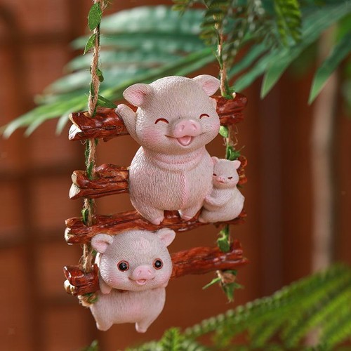 Figurine cochon - figurine, de