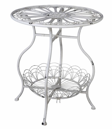 Table blanc jardin - table, de