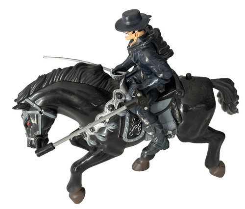 Figurine zorro cheval - zorro, et