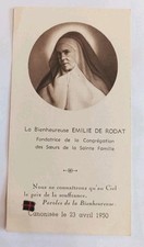 Relique image pieuse "La