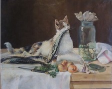 French Oil painting on canvas