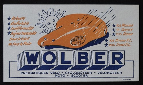Blotter bicycle saddle wolber - blotter,