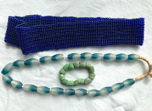 Grosses perles verre - de,