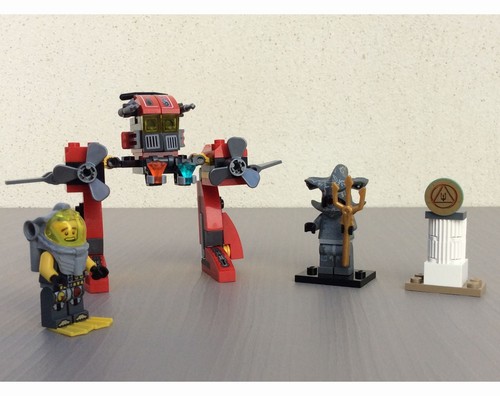 Lego atlantis 7977 seabed - ,