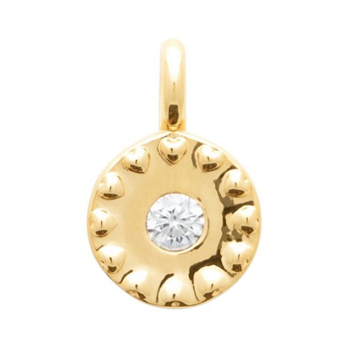 Pendentif petit médaillon - pendentif,