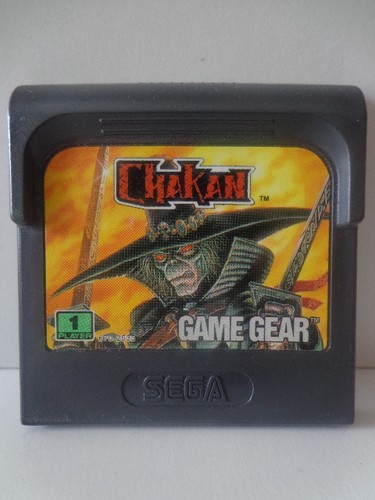 Sega game gear jeu chakan - sega,