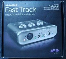 M-audio Fast Track record your guitar and vocals avid.com