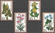 Timbres Flore Allemagne 829/832 ** - 83703DH