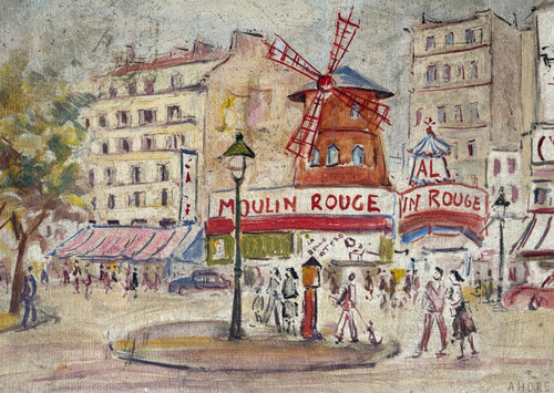 Paris cityview moulin rouge - moulin,