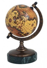 Vintage globe terrestre - terrestre, 17cm