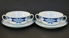 2 sublimes TASSES A BOUILLON +